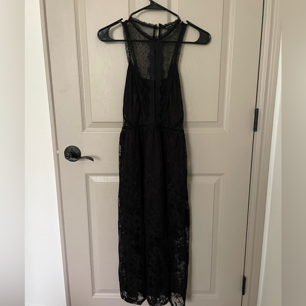 Black Mid Dress
